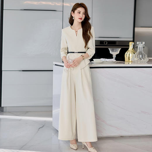 时尚气质通勤，两件套裤配腰带 HR-HBLJRA1083 商品图3