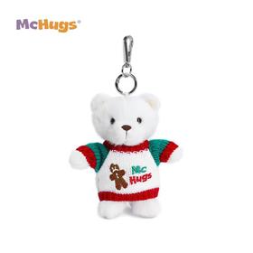 4楼Eubelle欧蓓 McHugs毛衣奶油熊钥匙扣 娃娃毛绒公仔包包挂件 薰衣草香薰礼物 不可水洗 活动价：99元