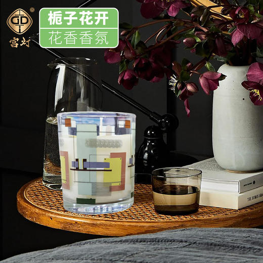 宫灯蜡烛香薰 栀子花开 商品图0