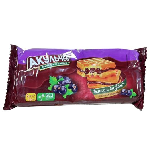 阿库利切夫杏子夹心华夫饼（烘烤类糕点）100g 商品图4