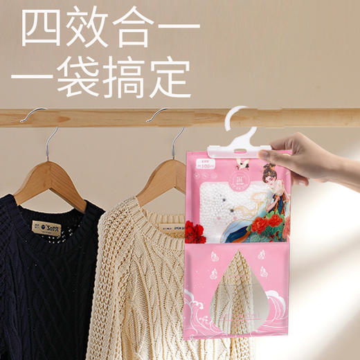 【回南天常备，轻松赶走“霉运”】香氛除湿袋防潮防霉包宿舍衣柜可挂式吸湿袋学生宿舍家用吸湿神器干燥剂。ry 商品图5
