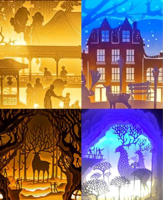 文创主题-纸雕灯 商品图0