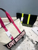 纯元Love Moschion Free Time女士帆布托特购物袋 商品缩略图3