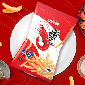 泰国进口卡乐比河童虾条天然健康非油炸原味90g