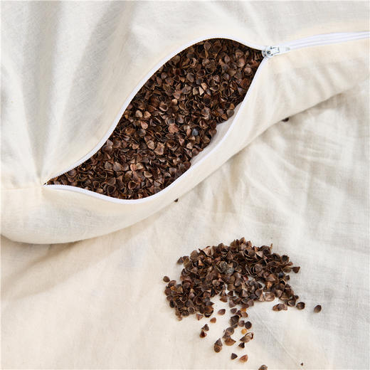 自然醒A类水洗全棉儿童棉花枕荞麦枕儿童枕套一对装轻奢枕头套全棉家用单个30x50枕头芯内胆XK 商品图7