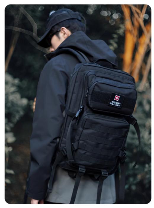 SWISS MILITARY瑞士户外包 | 一包顶3包！这个包太牛了，巨能装，淋不湿，刮不烂！ 商品图4
