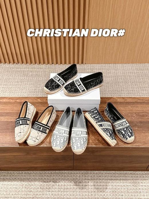 迪奥Granville经典穆勒渔夫鞋，3D万针刺绣工艺（HC） 商品图0