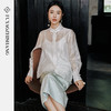 FUYAO扶摇 丝质防晒衬衫女2025春夏宽松阔版显瘦微透休闲衬衣外套 商品缩略图4