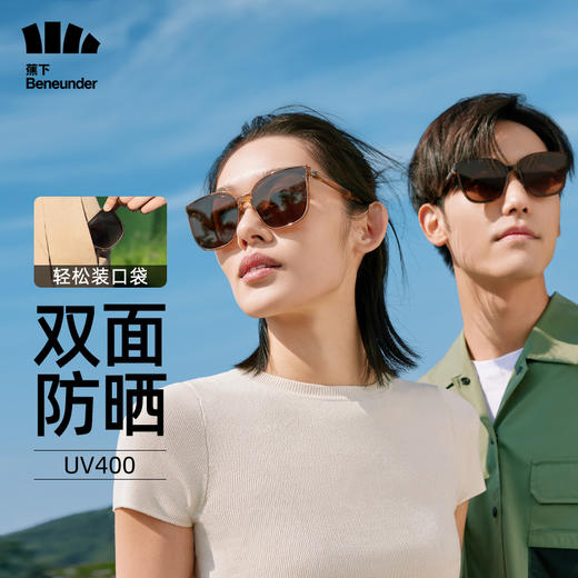 昼望系列映阔可折叠墨镜IF317 商品图4