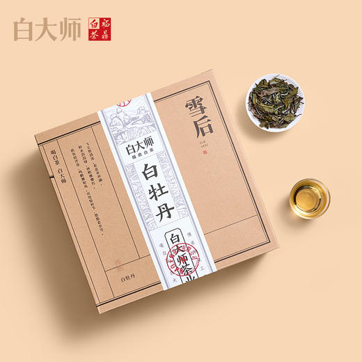 白大师白茶茶叶正宗福鼎老白茶2021年一级白牡丹白茶散茶200g 商品图2