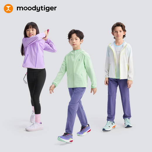 【DR暑假】moodytiger儿童25夏新款无氟拒水防晒Running Free连帽外套52513901 商品图4
