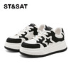 星期六复古脏脏包厚底星星板鞋SSD1112C36 商品缩略图7
