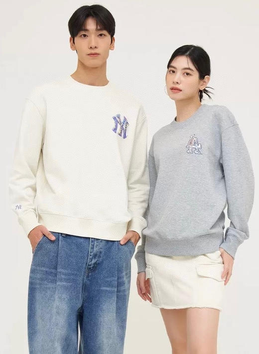 直发【MLB正品授权 】 一衣一码支持扫码验货  当季新款情侣卫衣 商品图1