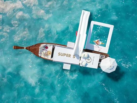 【普吉包船】super-s 长尾船|独家网兜跳台|·玫瑰主题浴缸迎宾酒|饮料|·软饮料|饮用水 |新鲜季节水果|浮潜 商品图4