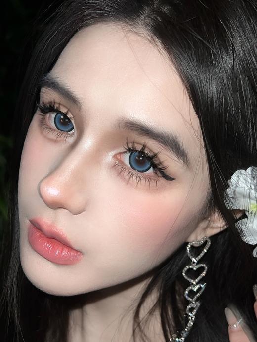 macycon月抛 大眼甜心/大眼葡萄/大眼蓝莓/大眼牛仔 14.5mm 着色14.2 非离子 棕蓝灰紫 商品图5