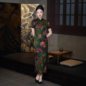 改良民国风，气质修身旗袍XL1225