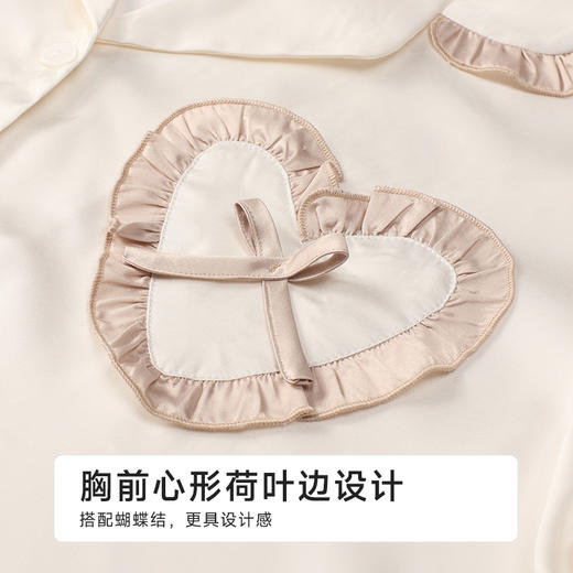 都市丽人好睡好眠女士丝质短袖套装薄冰雪丝短袖类LHH1C4 商品图7
