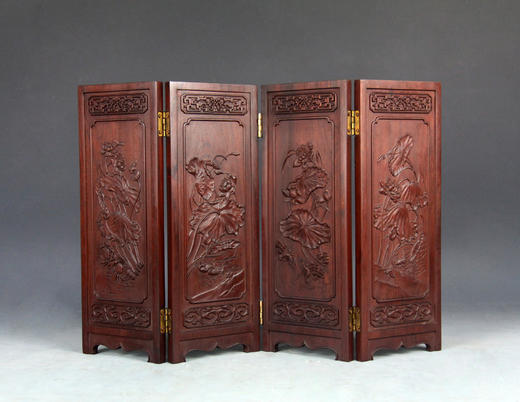 和谐°木雕折屏 商品图0