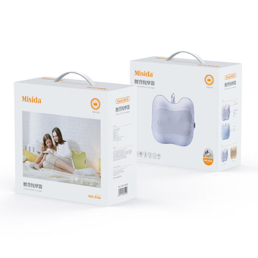 美仕达腰背按摩器（颜色随机发） 商品图0