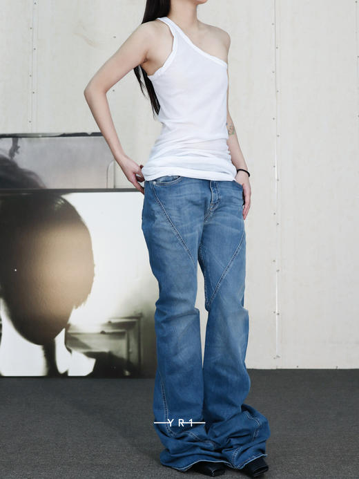 Rick Owens Drkshdw | HOLLYWOOD单肩背心 商品图3