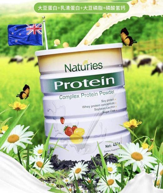 限量团购!shan姆王牌·新西兰Naturise复合蛋白质粉 商品图0