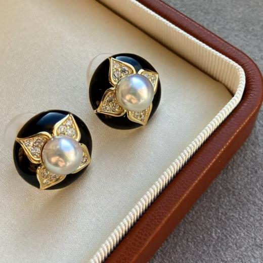 “地山谦”珍珠饰品设计师款 耳钉/吊坠/项链/胸针 小众高级 商品图4