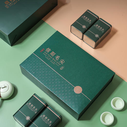 说茶【深绿.4听毛尖】25元1套.整箱16套 商品图1