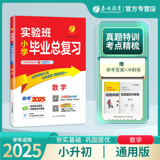 2025【全国通用版】数学 实验班小学毕业总复习 商品图0