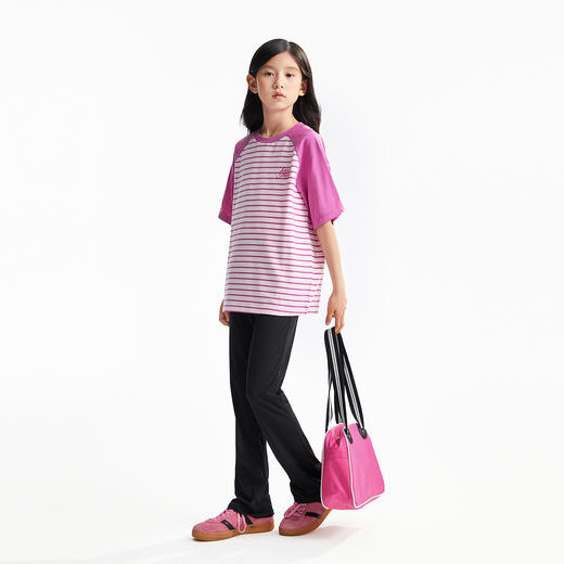女童微喇针织单裤弹力显瘦舒服裤子夏季新款安奈儿童装EG526121 商品图6