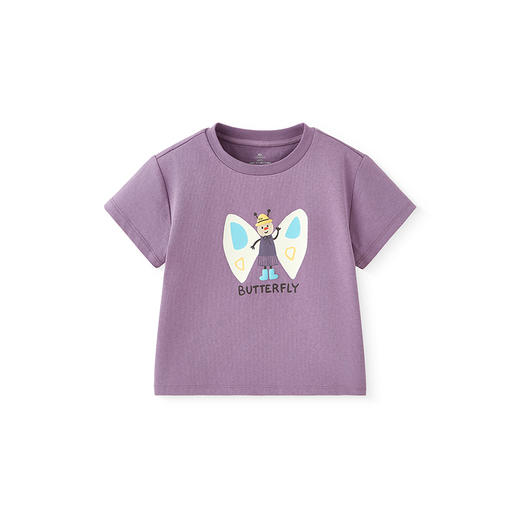 英氏【姐妹装】儿童夏季透气姐妹装短袖T恤连体衣小女孩衣服2025新款 商品图4