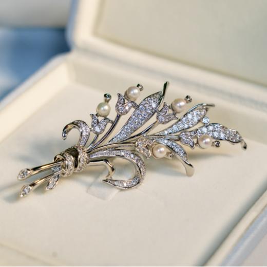 “地山谦”珍珠饰品设计师款 耳钉/吊坠/项链/胸针 小众高级 商品图7