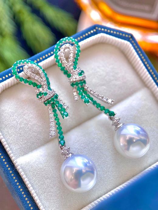 11mm-12mm澳白耳坠 商品图2