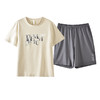 纯棉男士家居服夏季短袖短裤爽棉睡衣宽松休闲可外穿薄款套装新款    JL-5500 商品缩略图4