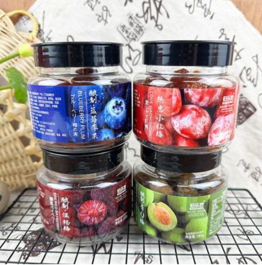 伯乐尝蜜饯（九制梅肉  水晶陈皮  奇异果干） 商品图0