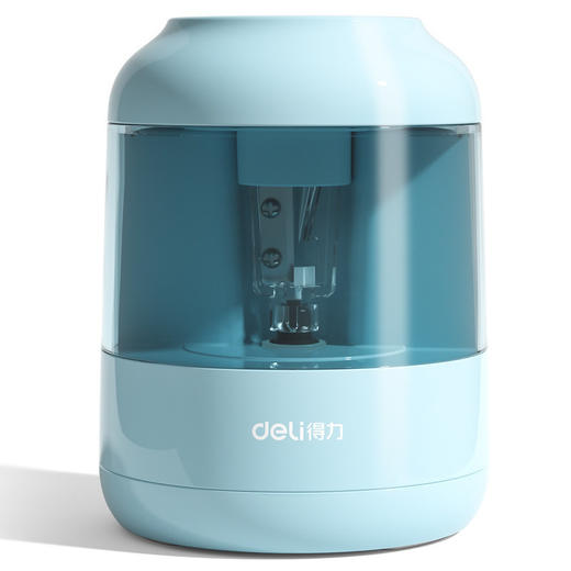 【6.1儿童节】得力文具 电动削笔机 儿童学生全自动卷笔刀 转笔刀 铅笔削笔器 简单好用·不易断芯 商品图6