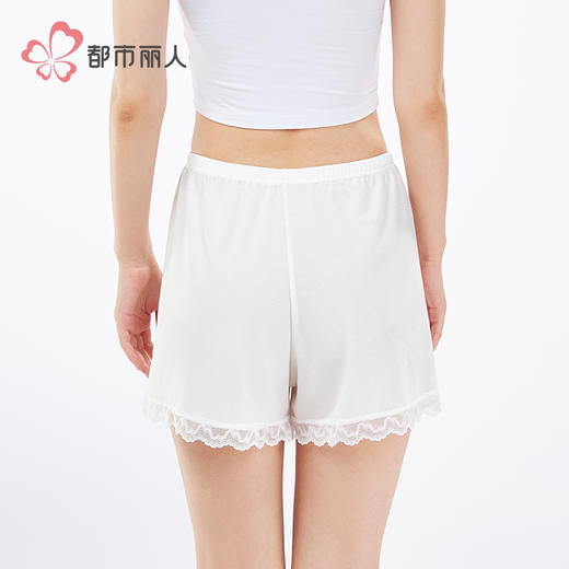 都市丽人舒适打底三分裤薄提花安全裤LLH1B2 商品图3