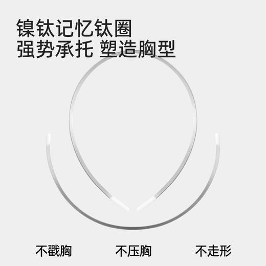 【商场同款】熳洁儿 调整型小胸聚拢文胸中厚杯新中式雅竹系列云感棉收副乳25201313 商品图4