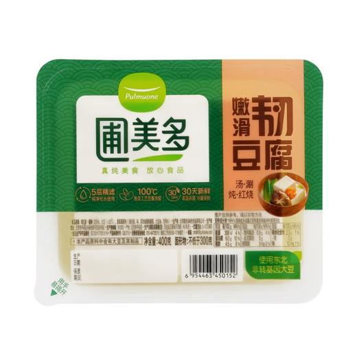 圃美多 韧豆腐 400g/盒 商品图2