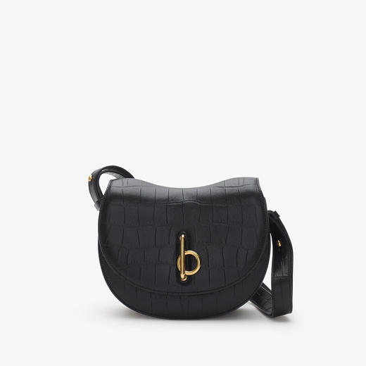 BURBERRY 巴宝莉 女士小号 Rocking Horse 包 黑色 8102214 A1189 商品图0