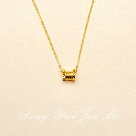 老凤祥足金项链;2.58克