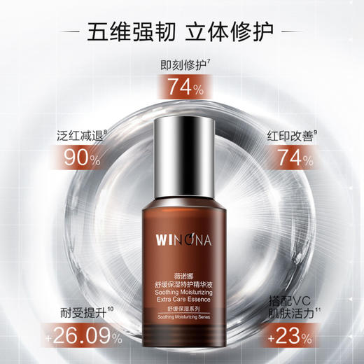 【达人专属】薇诺娜舒缓保湿特护精华液 舒缓敏感 改善泛红 30ml/30ml*2支 商品图6