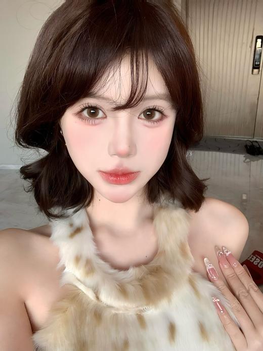 watermelens半年抛  黑米米/奶呼呼 棕 很自然很自然 14.0mm 商品图3