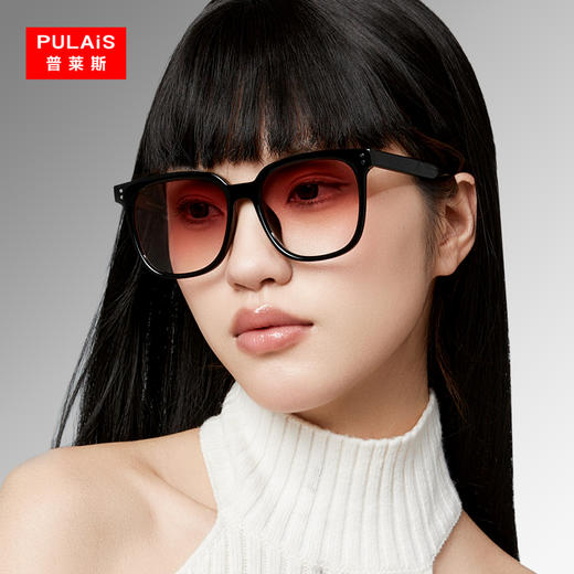 普莱斯新款太阳镜9033 潮流不撞款 超酷个性 男女同款 三色可选 TR材质镜框 偏光镜片 商品图1