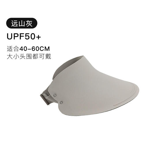 官网159！情侣款可折叠大帽檐 UPF50防晒太阳帽遮全脸防紫外线凉皮空顶帽 商品图7