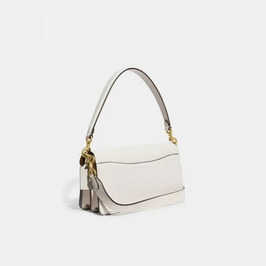 【品牌授权】【礼盒礼袋】COACH蔻驰包包女士 tabby 26白金酒神斜跨包波士顿中号枕头经典拼色手提包老花水桶包单肩斜跨手提包 商品图2