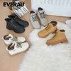 EVERAU澳洲美利奴加厚版保暖大黄靴雪地靴EA4040 商品缩略图0