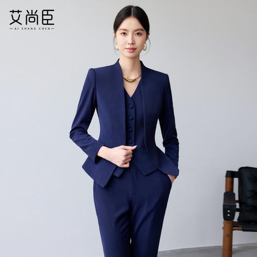 高端职业套装女2025新款西装正装时尚气质置业顾问酒店经理工作服 商品图1