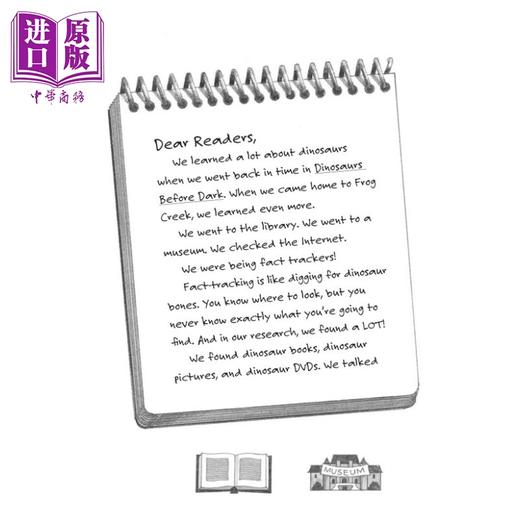 【中商原版】Magic Tree House Fact Tracker 1 Dinosaurs 神奇树屋小百科1 英文原版进口图书 神奇树屋 小初文学英语课外阅读 商品图2
