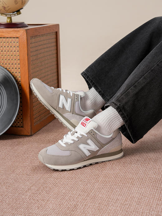 New Balance纽巴伦 574系列男女同款经典休闲运动鞋 商品图3