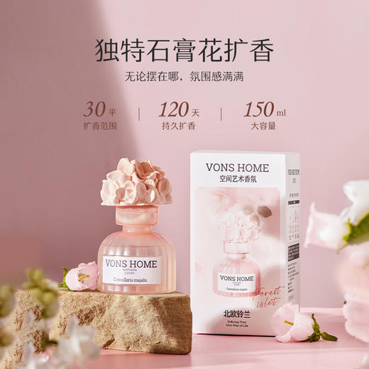 【理想屋】空间艺术香氛 香薰室内家用持久高级空气清新剂卧室厨房厕所香薰 商品图2